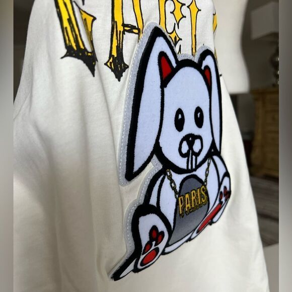 Gaelle Paris T-Shirt Woman White Bianco - Picture 7 of 11